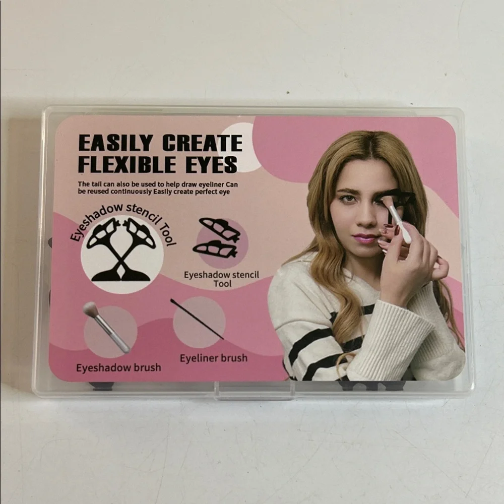 Eyeshadow Stencil And Brush Set for Eye Makeup
